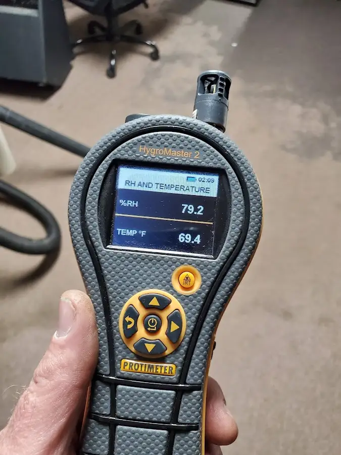 Moisture meter humidity assessment for Fire & Smoke Damage Restoration in Boiling Springs